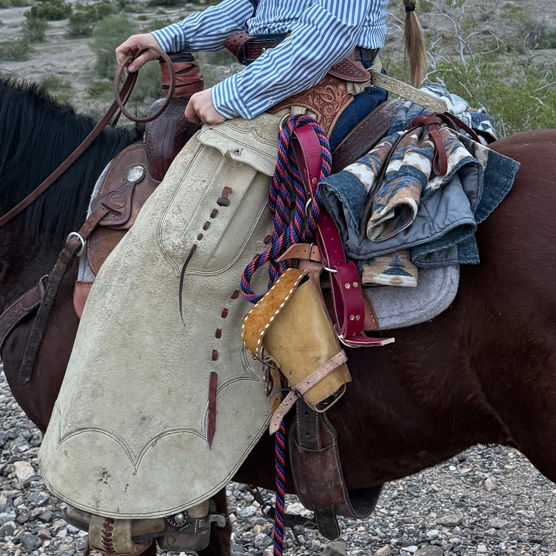 Rear Cinch bottle holder